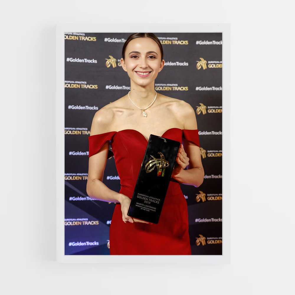 Poster Mariya lasitskene – affiche Athlétisme (vue 3)